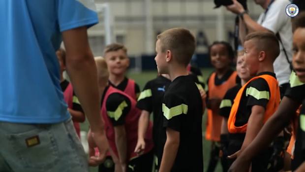 Behind the scenes: Haaland's first week at Man City